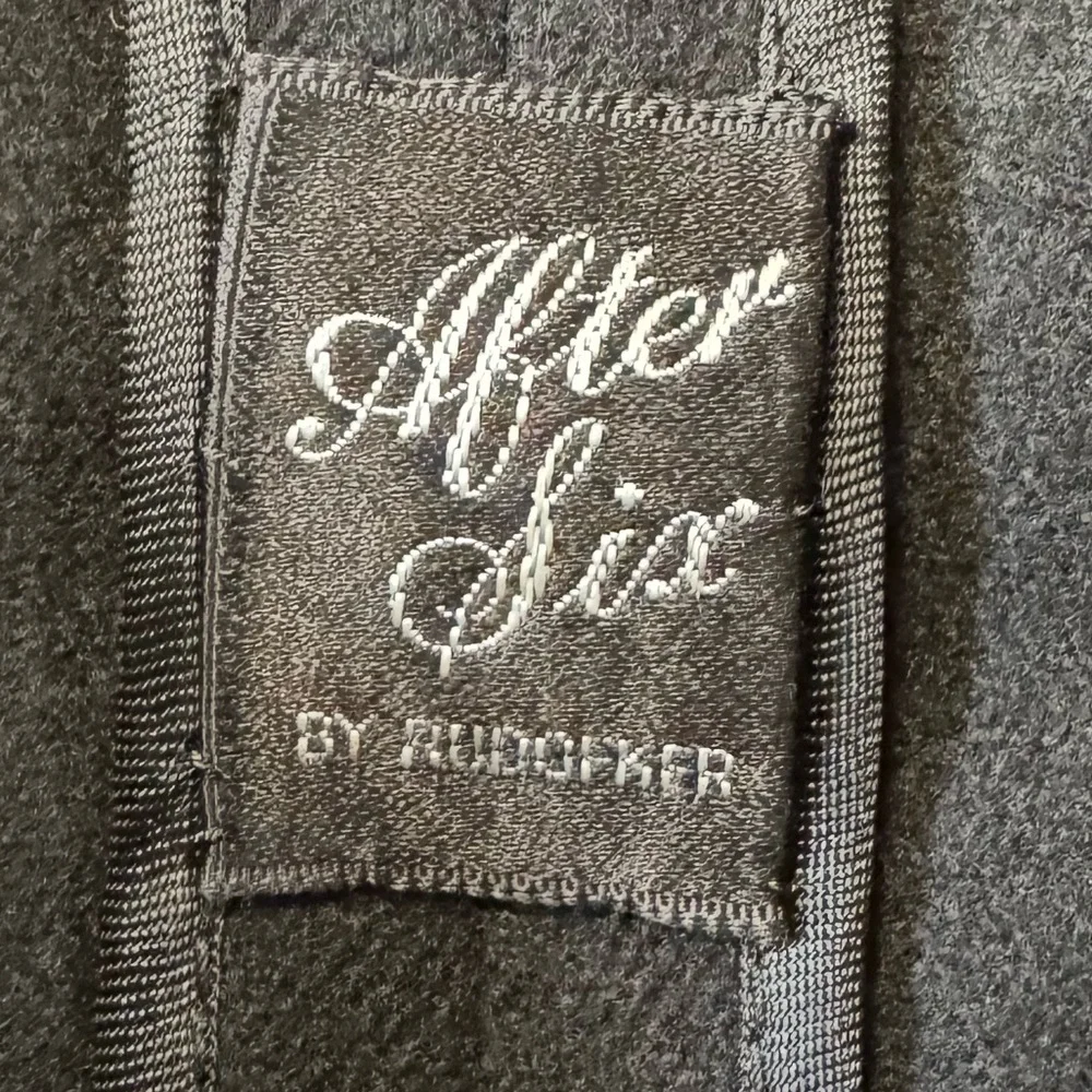 Vintage After Six Rudofker Wool Tuxedo Double Breasted Suit 1950s Mens 42‎ 44 33